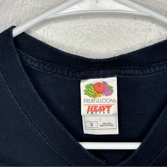 Vintage San Diego California Black Crew Neck T Shirt 90s 00s size S Small Skater - Picture 4 of 5